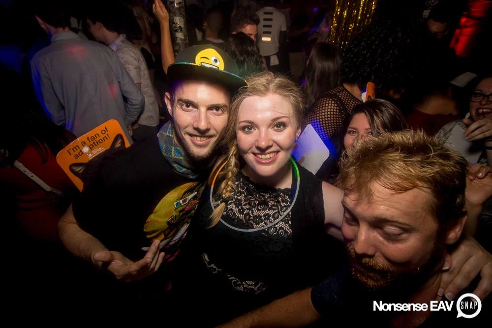 Nonsense EAV Indie Pop Dance Party - July 2017 at The Basement in EAV! Kimber is the DJ! We get ridiculous! Photo by Oh Snap!