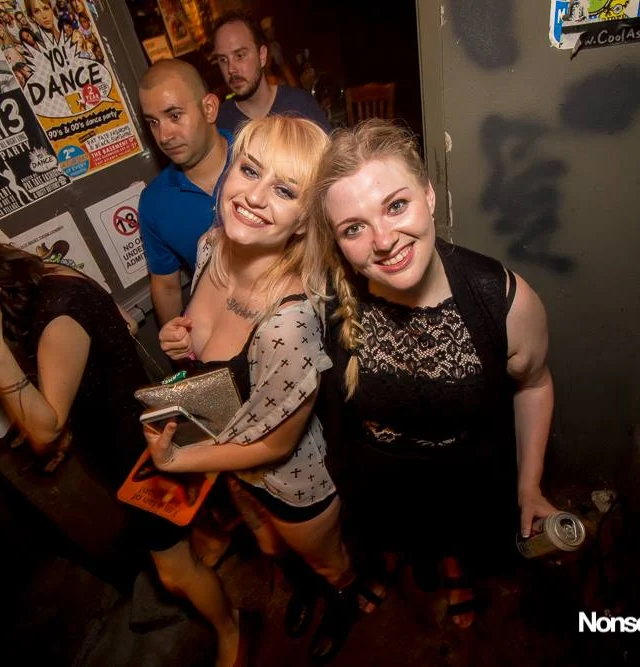 Nonsense EAV Indie Pop Dance Party - July 2017 at The Basement in EAV! Kimber is the DJ! We get ridiculous! Photo by Oh Snap!