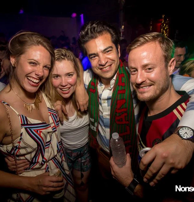 Nonsense EAV Indie Pop Dance Party - July 2017 at The Basement in EAV! Kimber is the DJ! We get ridiculous! Photo by Oh Snap!
