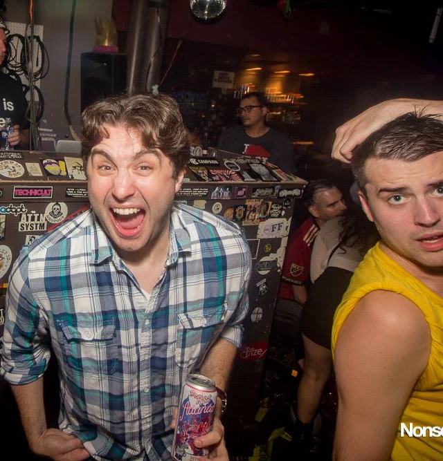 Nonsense EAV Indie Pop Dance Party - July 2017 at The Basement in EAV! Kimber is the DJ! We get ridiculous! Photo by Oh Snap!