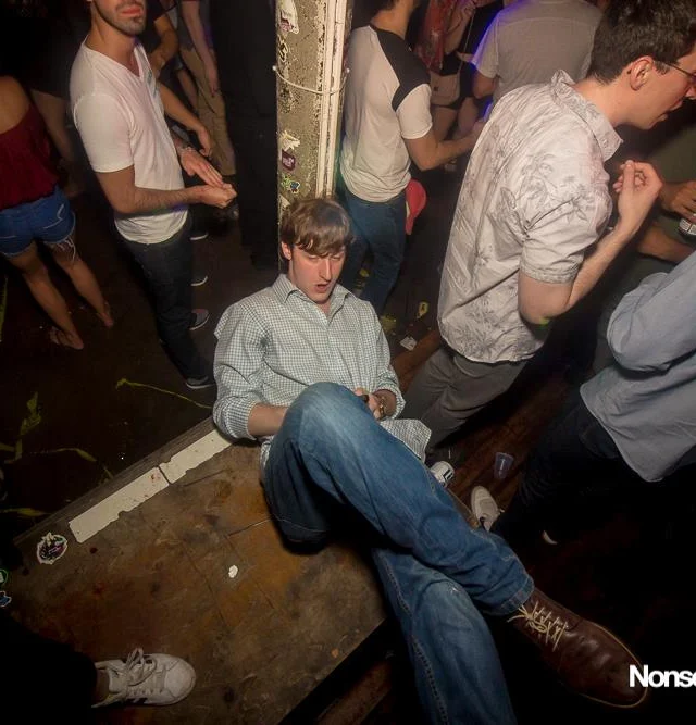 Nonsense EAV Indie Pop Dance Party - July 2017 at The Basement in EAV! Kimber is the DJ! We get ridiculous! Photo by Oh Snap!