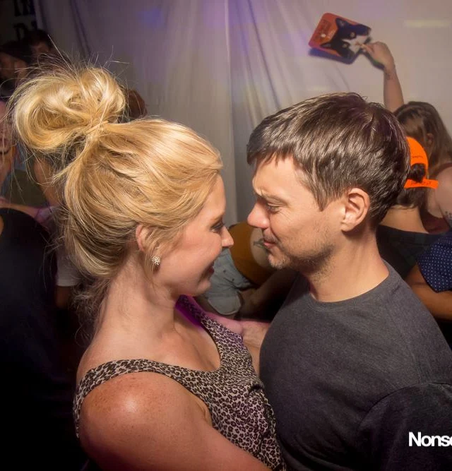 Nonsense EAV Indie Pop Dance Party - July 2017 at The Basement in EAV! Kimber is the DJ! We get ridiculous! Photo by Oh Snap!