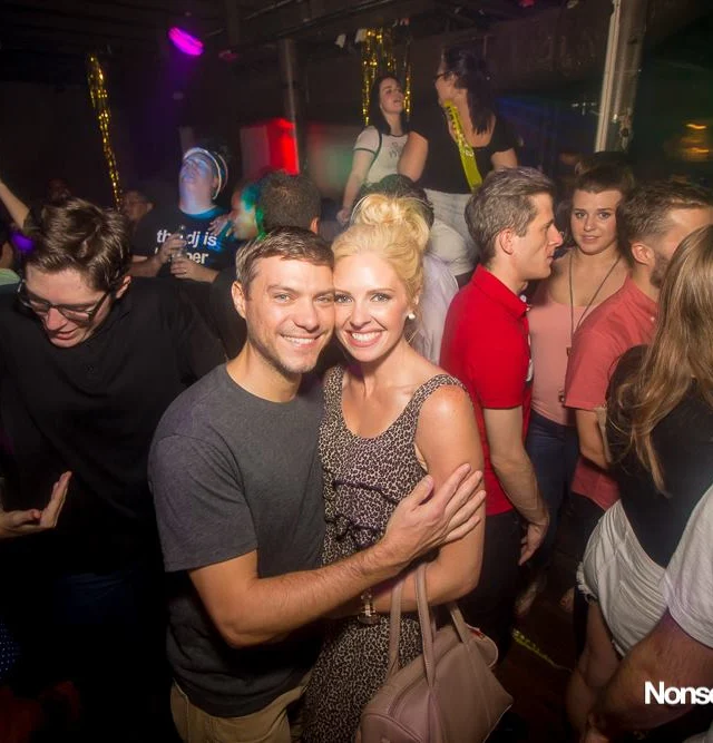 Nonsense EAV Indie Pop Dance Party - July 2017 at The Basement in EAV! Kimber is the DJ! We get ridiculous! Photo by Oh Snap!