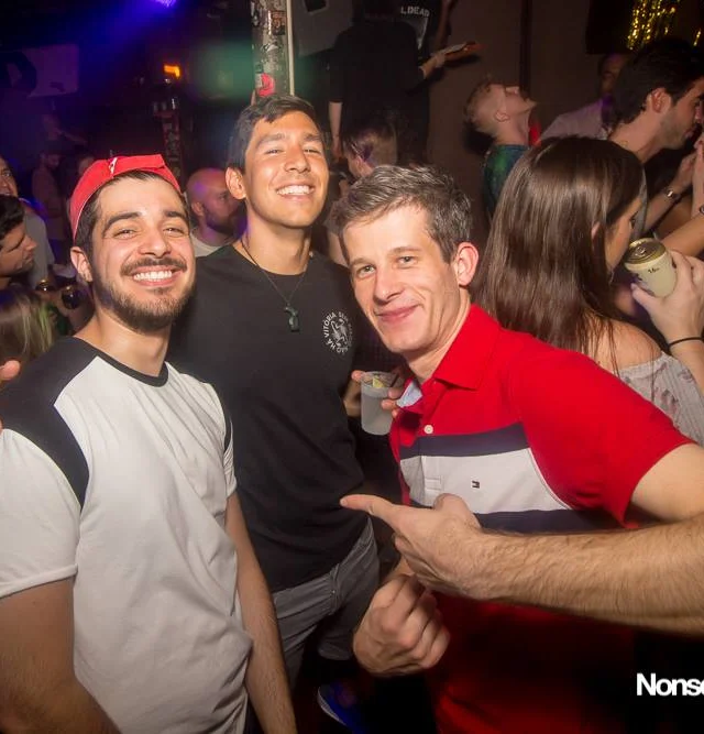 Nonsense EAV Indie Pop Dance Party - July 2017 at The Basement in EAV! Kimber is the DJ! We get ridiculous! Photo by Oh Snap!