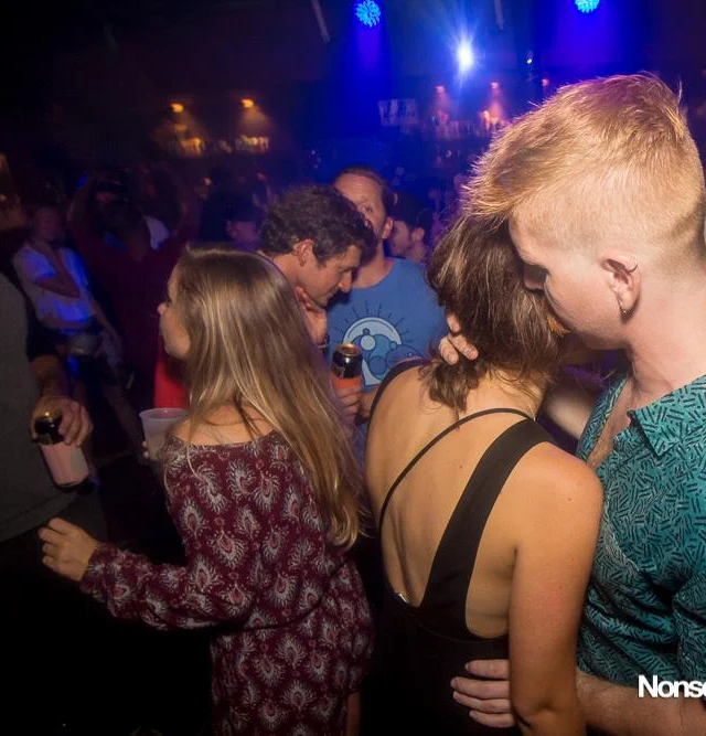 Nonsense EAV Indie Pop Dance Party - July 2017 at The Basement in EAV! Kimber is the DJ! We get ridiculous! Photo by Oh Snap!