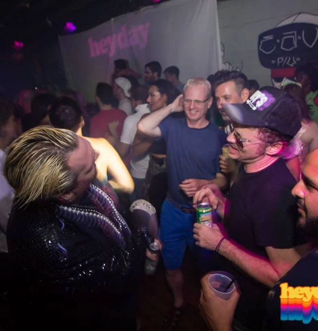 Heyday 80s Dance Party! At the The Basement - EAV! Kimber is the DJ. 1st Saturday of Every Month! Tag your friends! Photo by Oh Snap Kid.