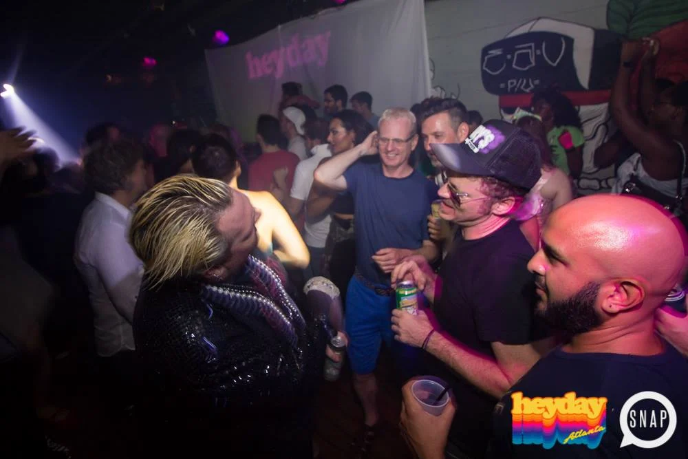 Heyday 80s Dance Party! At the The Basement - EAV! Kimber is the DJ. 1st Saturday of Every Month! Tag your friends! Photo by Oh Snap Kid.