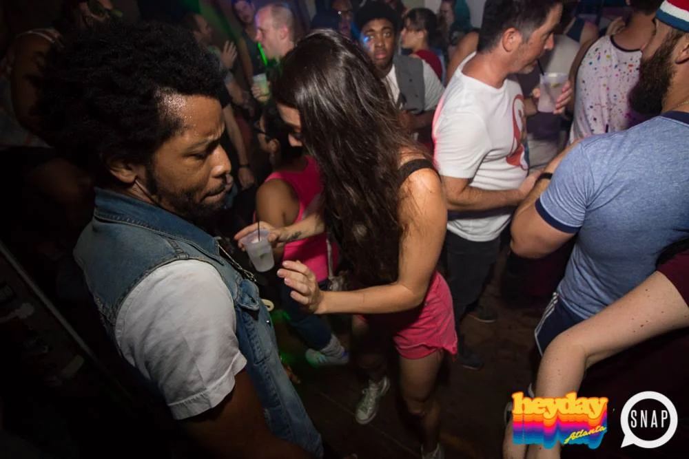 Heyday 80s Dance Party! At the The Basement - EAV! Kimber is the DJ. 1st Saturday of Every Month! Tag your friends! Photo by Oh Snap Kid.