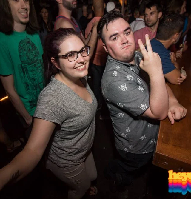Heyday 80s Dance Party! At the The Basement - EAV! Kimber is the DJ. 1st Saturday of Every Month! Tag your friends! Photo by Oh Snap Kid.