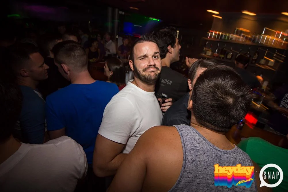 Heyday 80s Dance Party! At the The Basement - EAV! Kimber is the DJ. 1st Saturday of Every Month! Tag your friends! Photo by Oh Snap Kid.