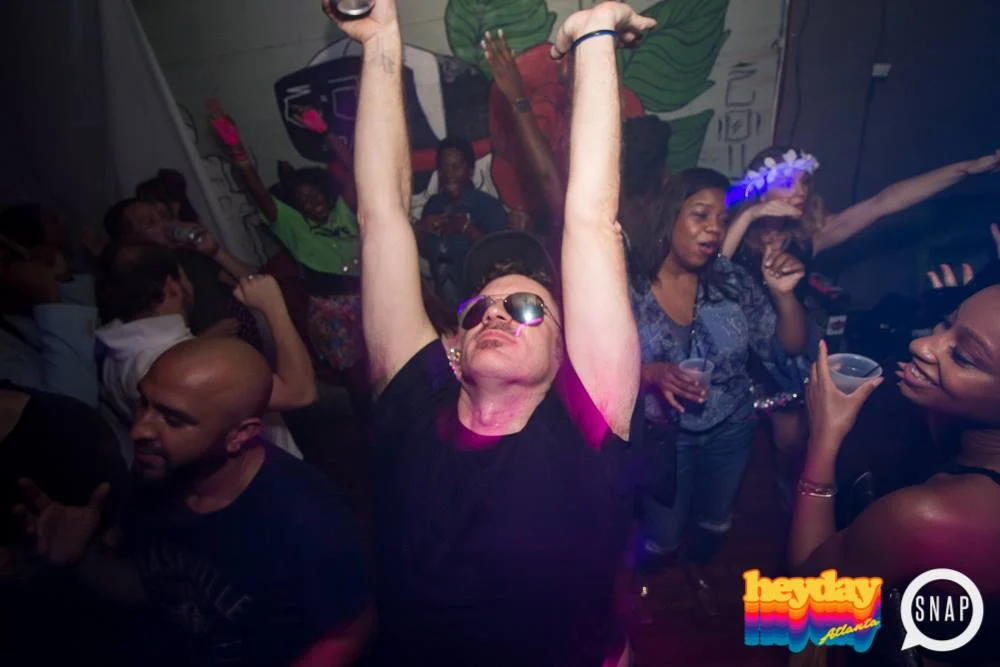 Heyday 80s Dance Party! At the The Basement - EAV! Kimber is the DJ. 1st Saturday of Every Month! Tag your friends! Photo by Oh Snap Kid.