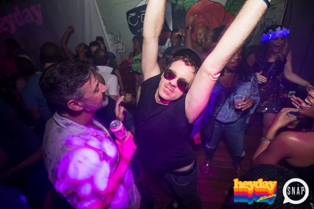 Heyday 80s Dance Party! At the The Basement - EAV! Kimber is the DJ. 1st Saturday of Every Month! Tag your friends! Photo by Oh Snap Kid.