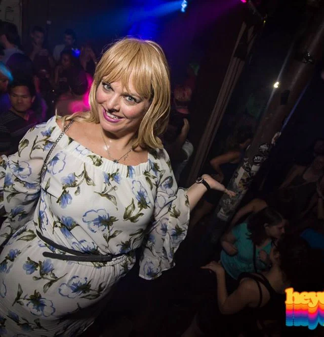 Heyday 80s Dance Party! At the The Basement - EAV! Kimber is the DJ. 1st Saturday of Every Month! Tag your friends! Photo by Oh Snap Kid.