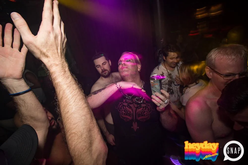 Heyday 80s Dance Party! At the The Basement - EAV! Kimber is the DJ. 1st Saturday of Every Month! Tag your friends! Photo by Oh Snap Kid.