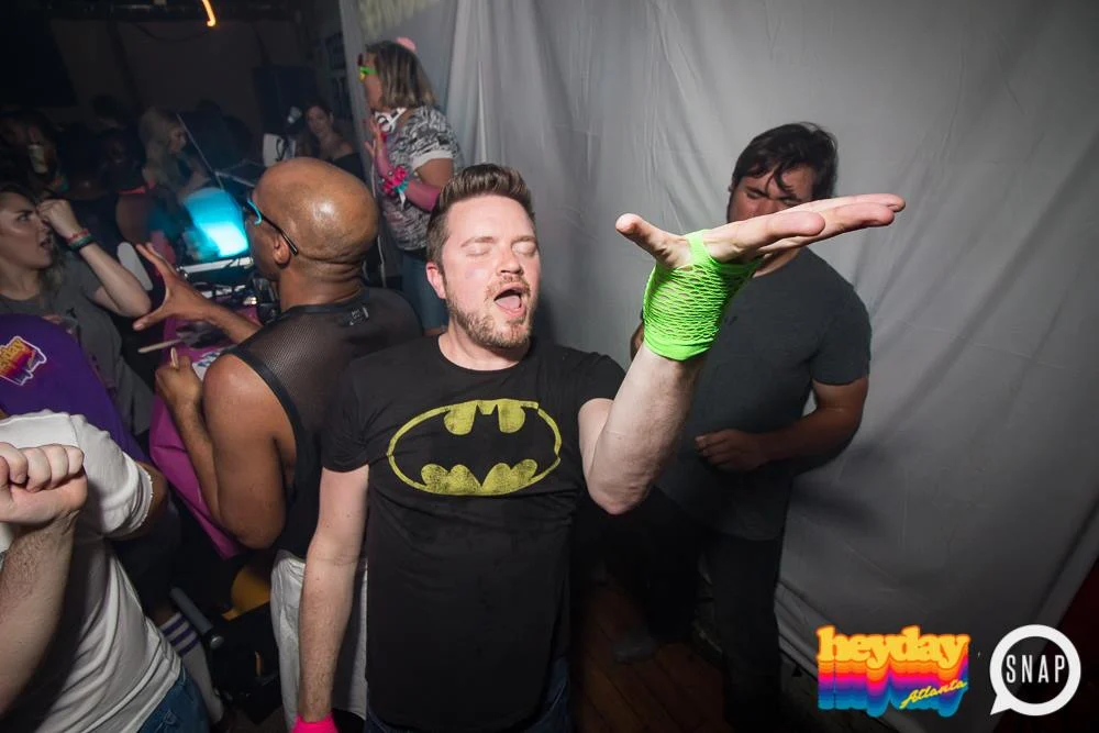 Heyday 80s Dance Party! At the The Basement - EAV! Kimber is the DJ. 1st Saturday of Every Month! Tag your friends! Photo by Oh Snap Kid.