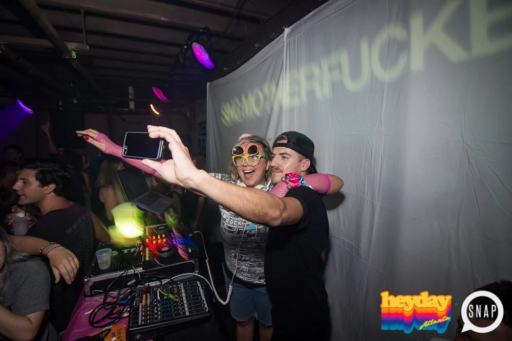 Heyday 80s Dance Party! At the The Basement - EAV! Kimber is the DJ. 1st Saturday of Every Month! Tag your friends! Photo by Oh Snap Kid.
