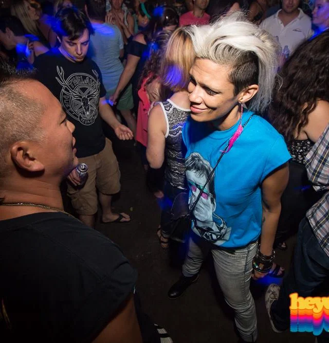 Heyday 80s Dance Party! At the The Basement - EAV! Kimber is the DJ. 1st Saturday of Every Month! Tag your friends! Photo by Oh Snap Kid.