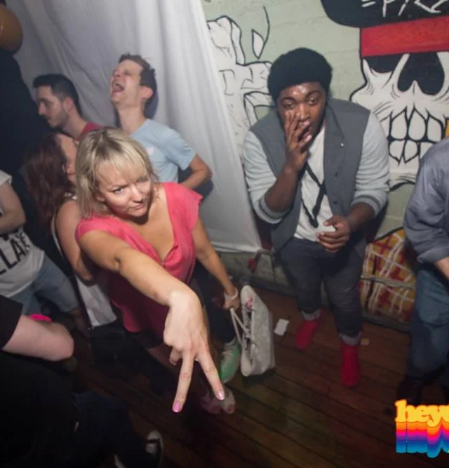 Heyday 80s Dance Party! At the The Basement - EAV! Kimber is the DJ. 1st Saturday of Every Month! Tag your friends! Photo by Oh Snap Kid.