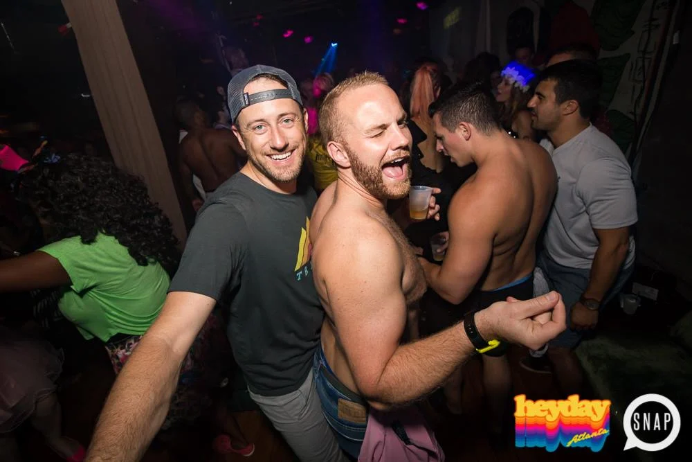 Heyday 80s Dance Party! At the The Basement - EAV! Kimber is the DJ. 1st Saturday of Every Month! Tag your friends! Photo by Oh Snap Kid.
