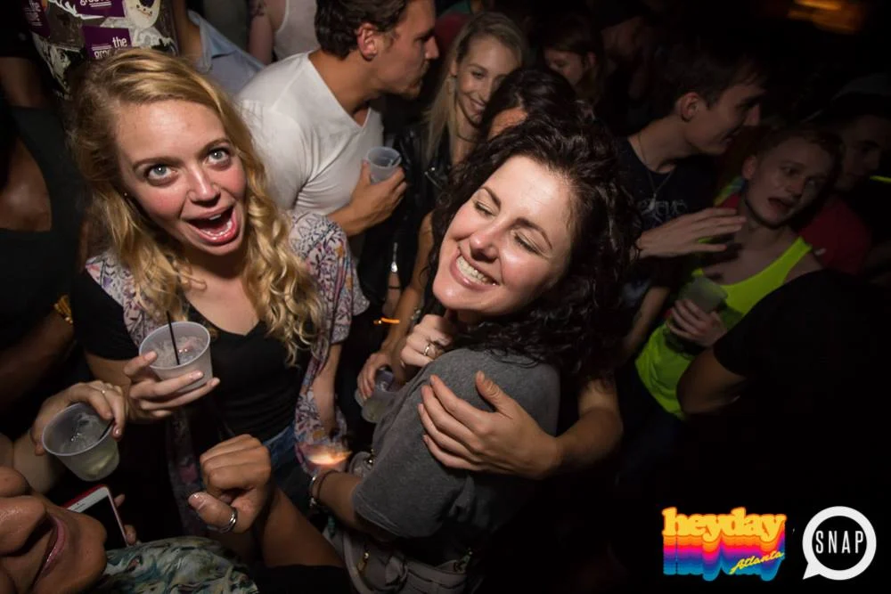 Heyday 80s Dance Party! At the The Basement - EAV! Kimber is the DJ. 1st Saturday of Every Month! Tag your friends! Photo by Oh Snap Kid.
