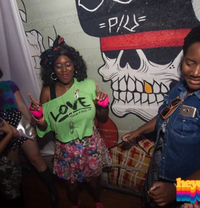 Heyday 80s Dance Party! At the The Basement - EAV! Kimber is the DJ. 1st Saturday of Every Month! Tag your friends! Photo by Oh Snap Kid.