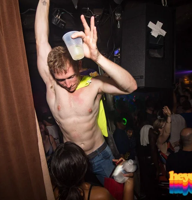 Heyday 80s Dance Party! At the The Basement - EAV! Kimber is the DJ. 1st Saturday of Every Month! Tag your friends! Photo by Oh Snap Kid.