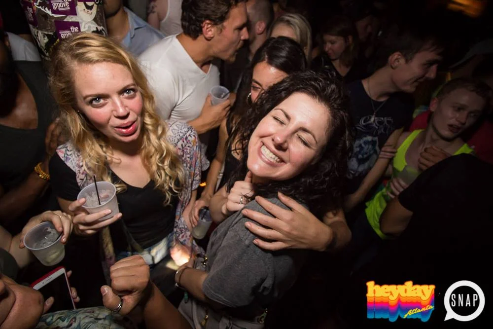 Heyday 80s Dance Party! At the The Basement - EAV! Kimber is the DJ. 1st Saturday of Every Month! Tag your friends! Photo by Oh Snap Kid.