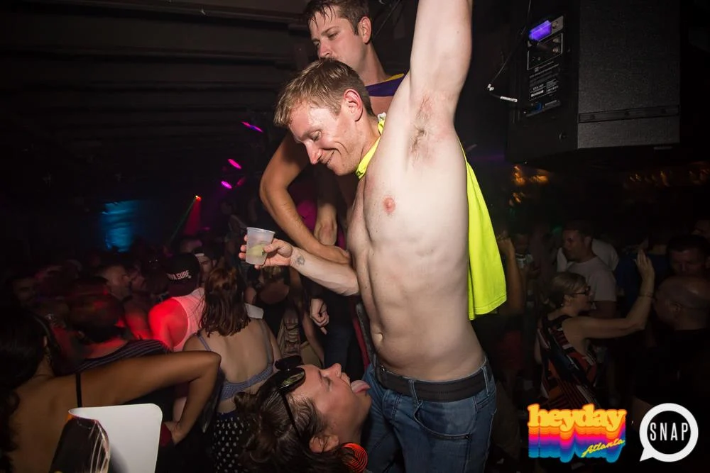 Heyday 80s Dance Party! At the The Basement - EAV! Kimber is the DJ. 1st Saturday of Every Month! Tag your friends! Photo by Oh Snap Kid.