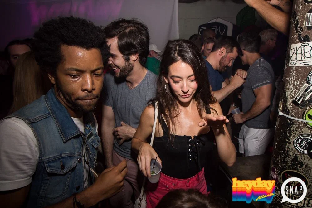 Heyday 80s Dance Party! At the The Basement - EAV! Kimber is the DJ. 1st Saturday of Every Month! Tag your friends! Photo by Oh Snap Kid.