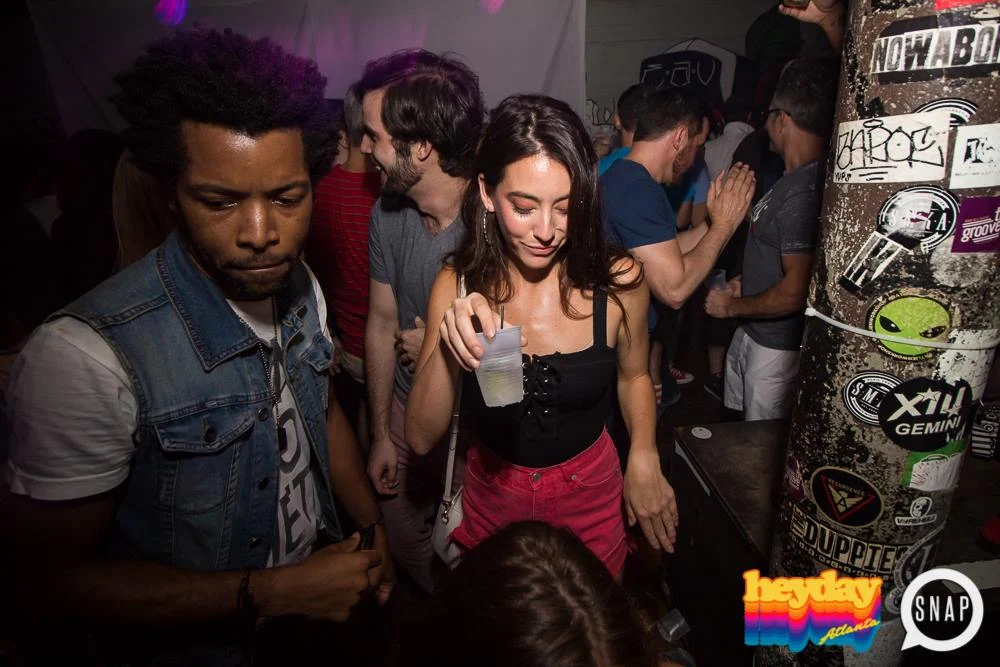 Heyday 80s Dance Party! At the The Basement - EAV! Kimber is the DJ. 1st Saturday of Every Month! Tag your friends! Photo by Oh Snap Kid.