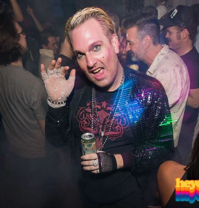 Heyday 80s Dance Party! At the The Basement - EAV! Kimber is the DJ. 1st Saturday of Every Month! Tag your friends! Photo by Oh Snap Kid.