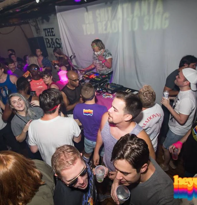 Heyday 80s Dance Party! At the The Basement - EAV! Kimber is the DJ. 1st Saturday of Every Month! Tag your friends! Photo by Oh Snap Kid.