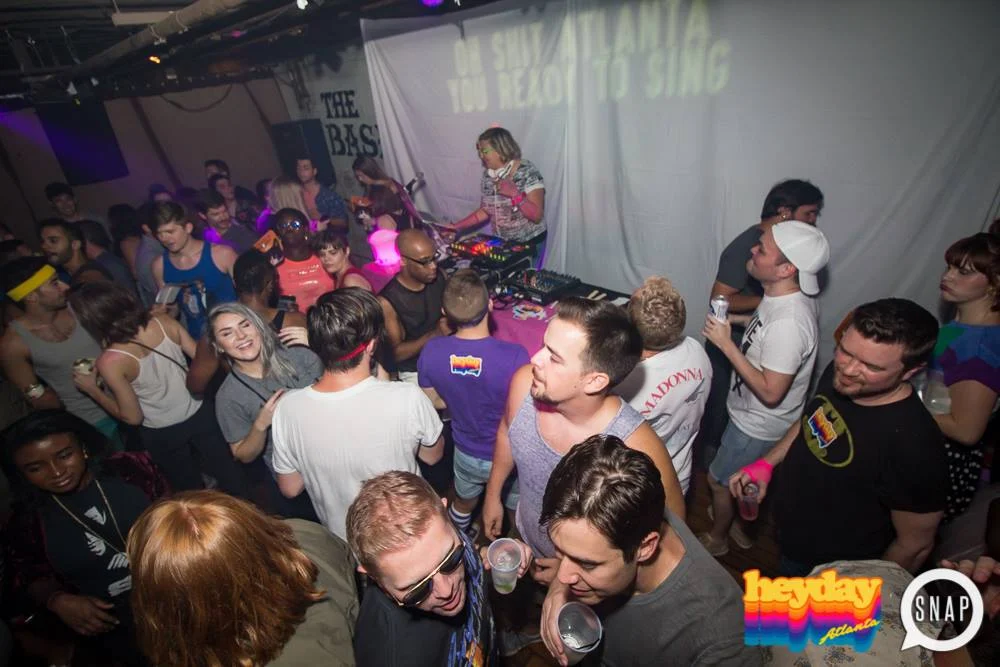 Heyday 80s Dance Party! At the The Basement - EAV! Kimber is the DJ. 1st Saturday of Every Month! Tag your friends! Photo by Oh Snap Kid.