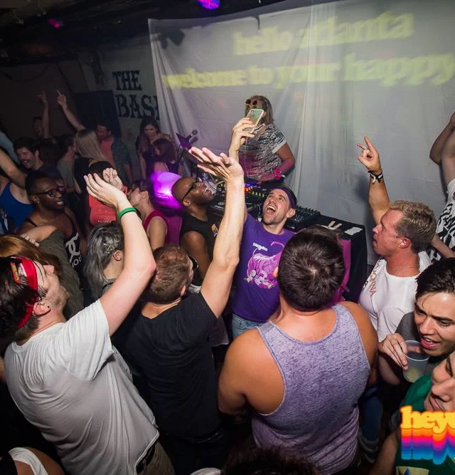 Heyday 80s Dance Party! At the The Basement - EAV! Kimber is the DJ. 1st Saturday of Every Month! Tag your friends! Photo by Oh Snap Kid.