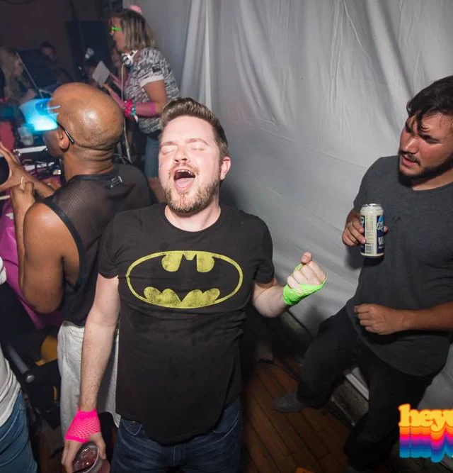 Heyday 80s Dance Party! At the The Basement - EAV! Kimber is the DJ. 1st Saturday of Every Month! Tag your friends! Photo by Oh Snap Kid.
