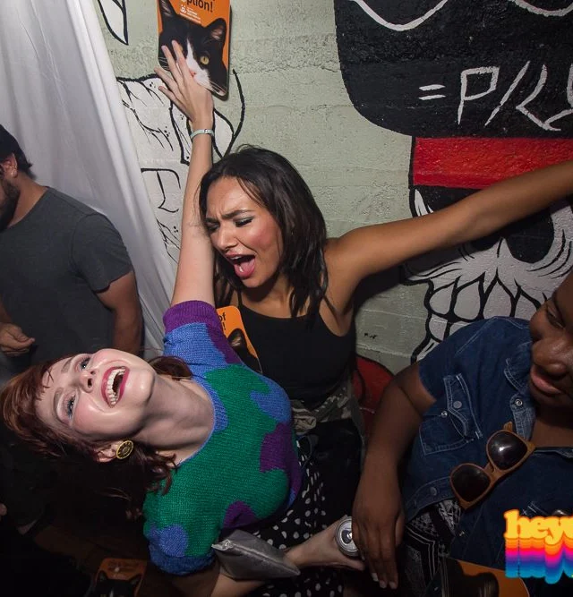 Heyday 80s Dance Party! At the The Basement - EAV! Kimber is the DJ. 1st Saturday of Every Month! Tag your friends! Photo by Oh Snap Kid.
