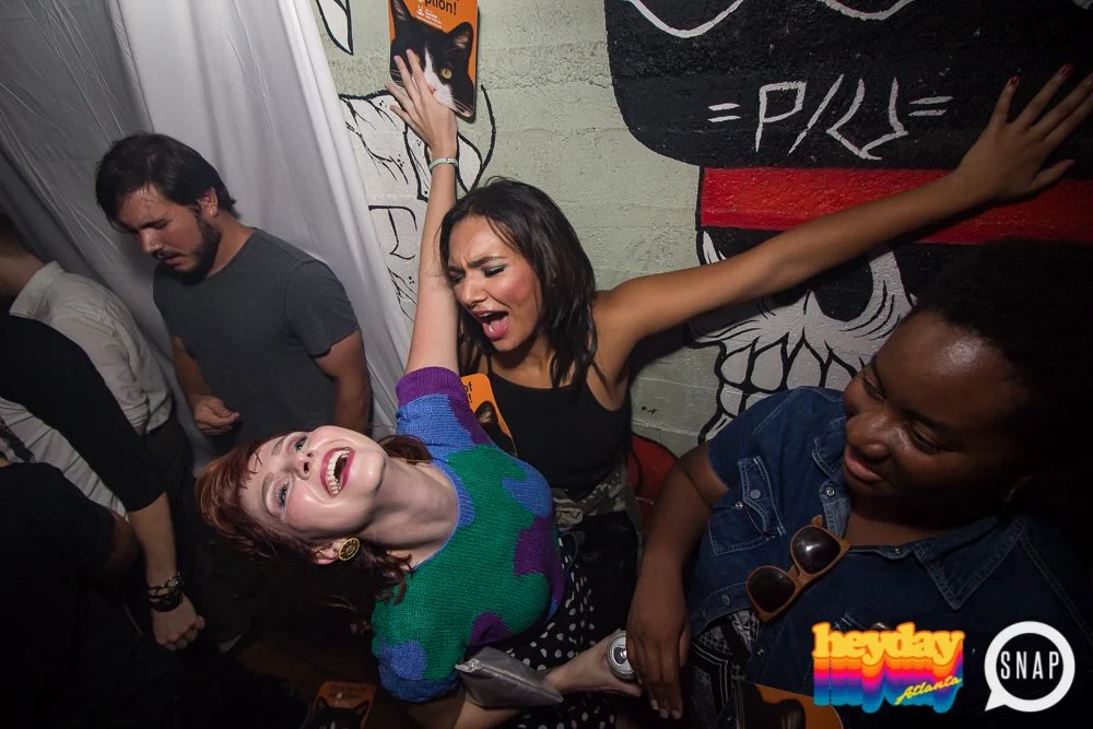 Heyday 80s Dance Party! At the The Basement - EAV! Kimber is the DJ. 1st Saturday of Every Month! Tag your friends! Photo by Oh Snap Kid.