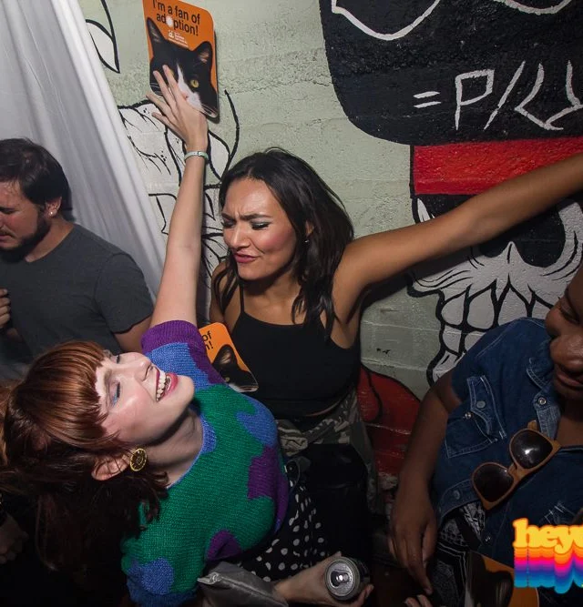 Heyday 80s Dance Party! At the The Basement - EAV! Kimber is the DJ. 1st Saturday of Every Month! Tag your friends! Photo by Oh Snap Kid.