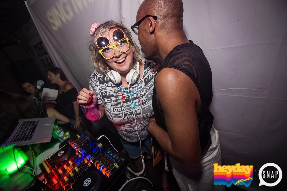 Heyday 80s Dance Party! At the The Basement - EAV! Kimber is the DJ. 1st Saturday of Every Month! Tag your friends! Photo by Oh Snap Kid.