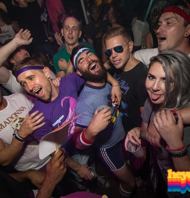 Heyday 80s Dance Party! At the The Basement - EAV! Kimber is the DJ. 1st Saturday of Every Month! Tag your friends! Photo by Oh Snap Kid.