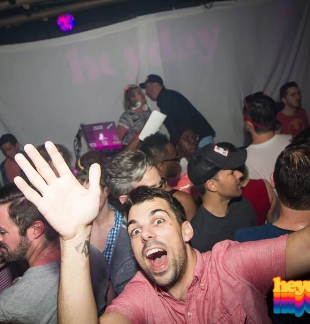 Heyday 80s Dance Party! At the The Basement - EAV! Kimber is the DJ. 1st Saturday of Every Month! Tag your friends! Photo by Oh Snap Kid.