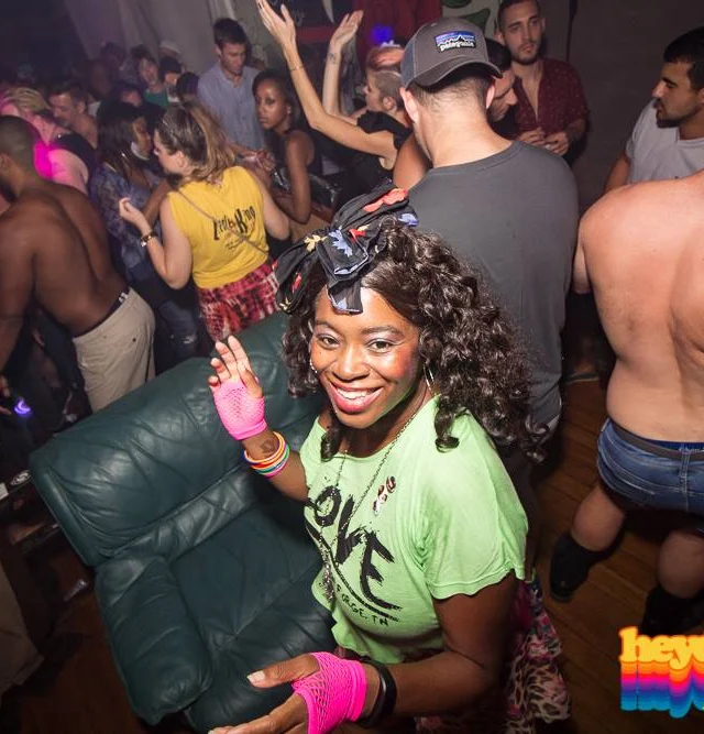 Heyday 80s Dance Party! At the The Basement - EAV! Kimber is the DJ. 1st Saturday of Every Month! Tag your friends! Photo by Oh Snap Kid.