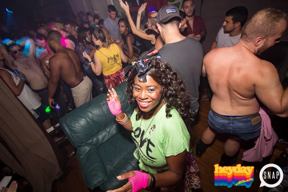 Heyday 80s Dance Party! At the The Basement - EAV! Kimber is the DJ. 1st Saturday of Every Month! Tag your friends! Photo by Oh Snap Kid.