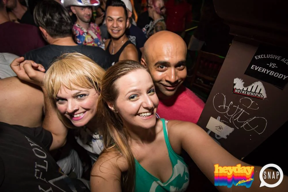 Heyday 80s Dance Party! At the The Basement - EAV! Kimber is the DJ. 1st Saturday of Every Month! Tag your friends! Photo by Oh Snap Kid.