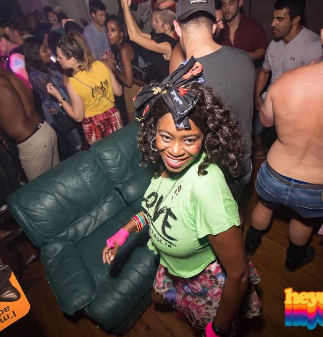 Heyday 80s Dance Party! At the The Basement - EAV! Kimber is the DJ. 1st Saturday of Every Month! Tag your friends! Photo by Oh Snap Kid.