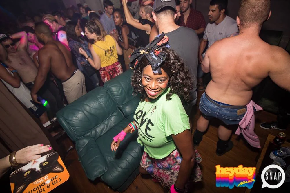 Heyday 80s Dance Party! At the The Basement - EAV! Kimber is the DJ. 1st Saturday of Every Month! Tag your friends! Photo by Oh Snap Kid.