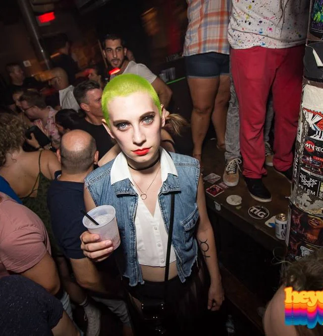 Heyday 80s Dance Party! At the The Basement - EAV! Kimber is the DJ. 1st Saturday of Every Month! Tag your friends! Photo by Oh Snap Kid.