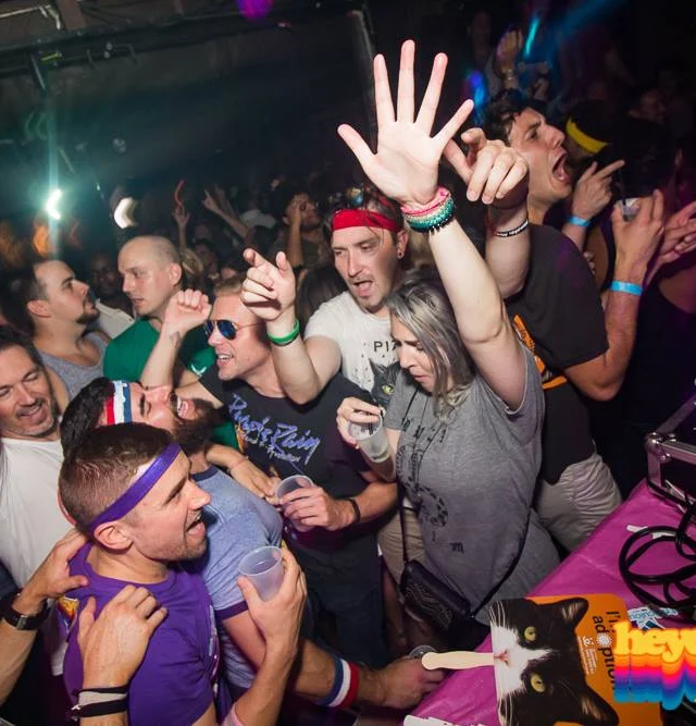 Heyday 80s Dance Party! At the The Basement - EAV! Kimber is the DJ. 1st Saturday of Every Month! Tag your friends! Photo by Oh Snap Kid.