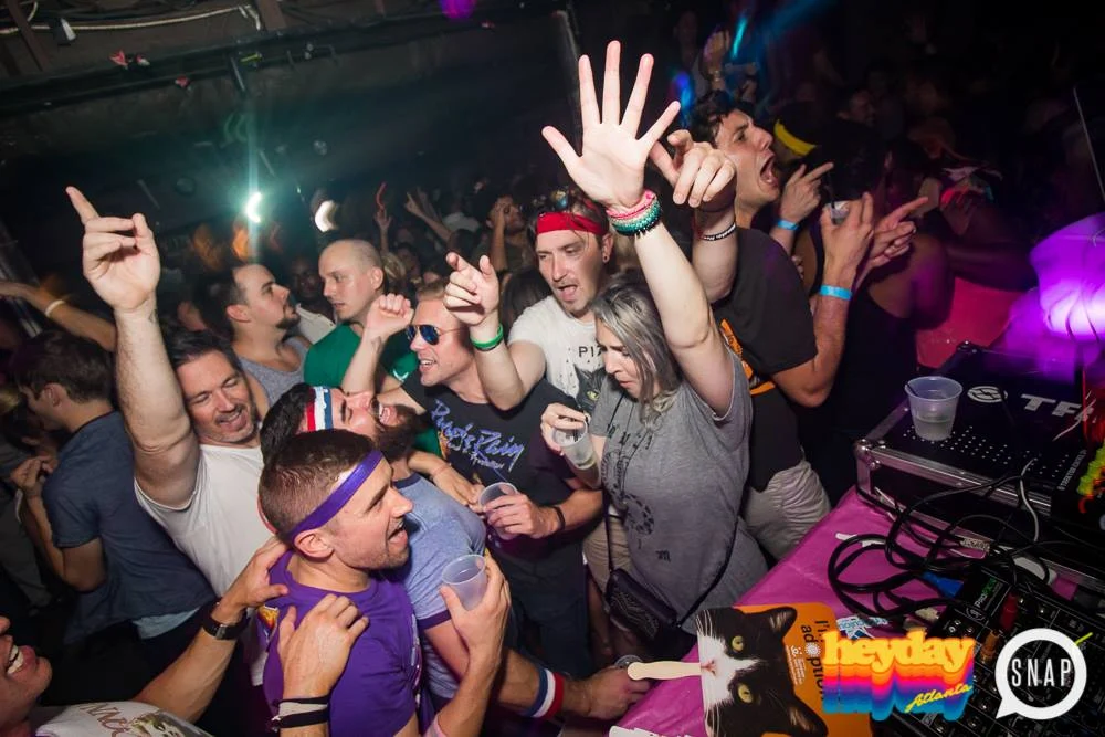 Heyday 80s Dance Party! At the The Basement - EAV! Kimber is the DJ. 1st Saturday of Every Month! Tag your friends! Photo by Oh Snap Kid.