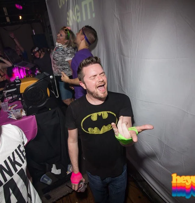 Heyday 80s Dance Party! At the The Basement - EAV! Kimber is the DJ. 1st Saturday of Every Month! Tag your friends! Photo by Oh Snap Kid.